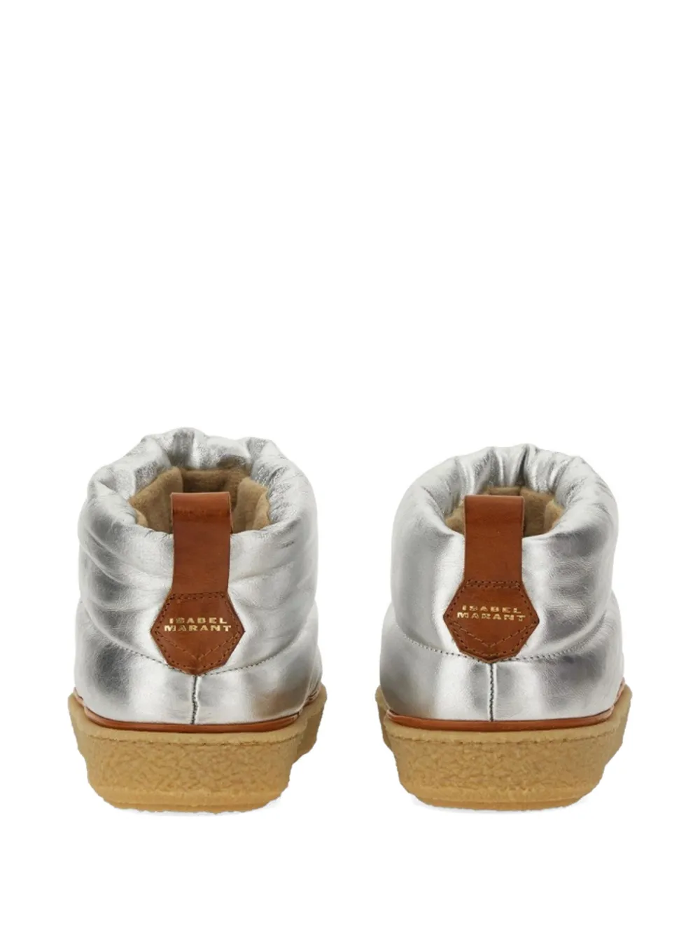 ISABEL MARANT quilted boots Zilver