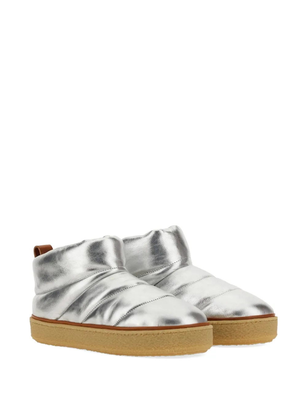 ISABEL MARANT quilted boots Zilver