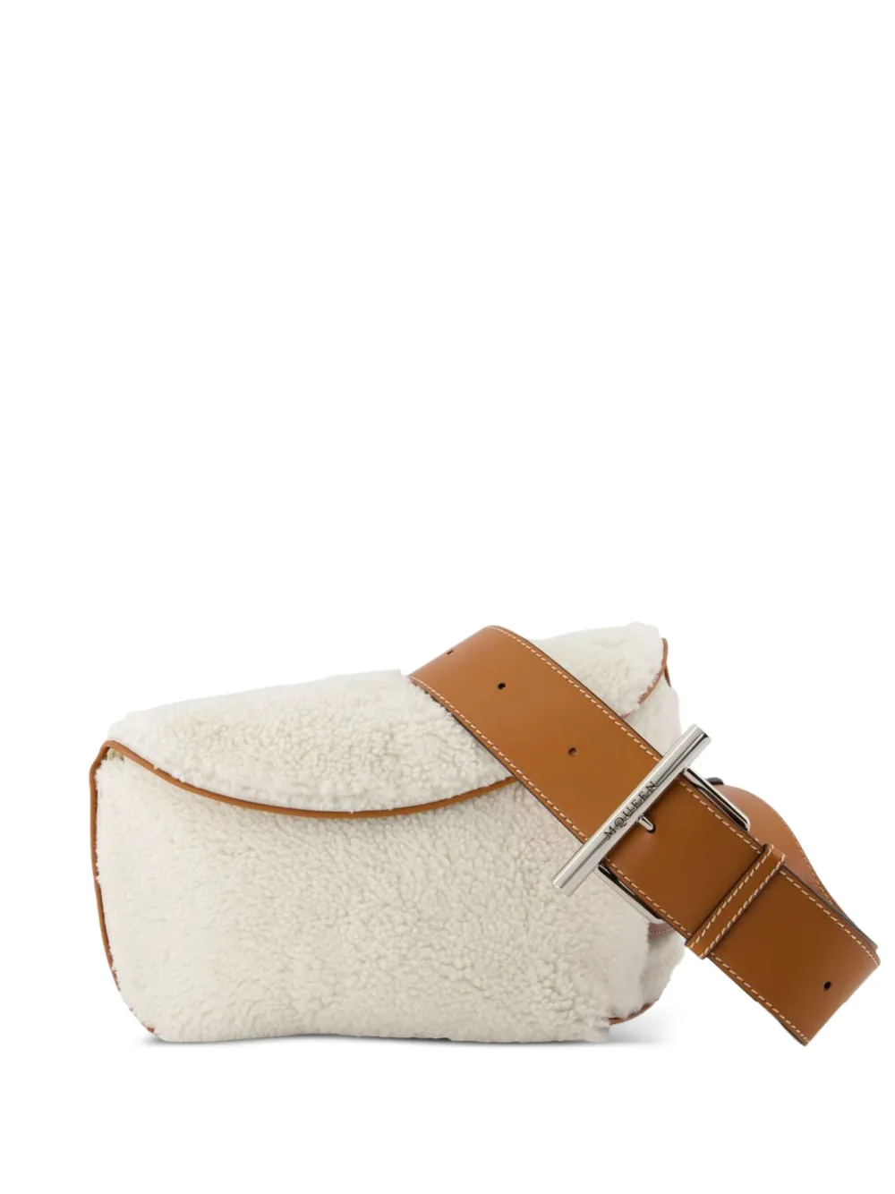 Alexander McQueen adjustable-strap cross body bag - Toni neutri