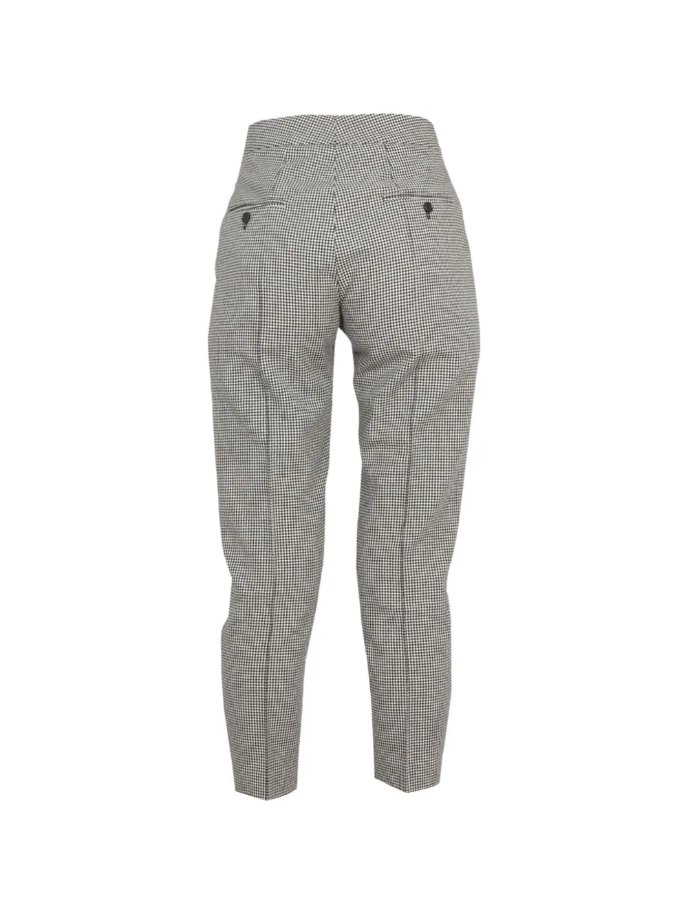 ISABEL MARANT Broek met pied-de-poule print Zwart