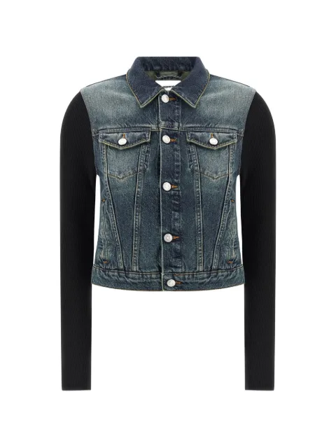 Coperni ribbed denim jacket