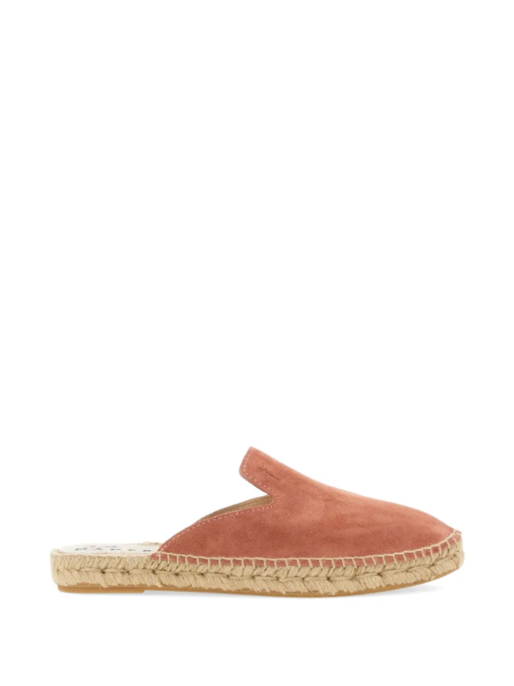 Manebi Hamptons slip-on sandalen Roze