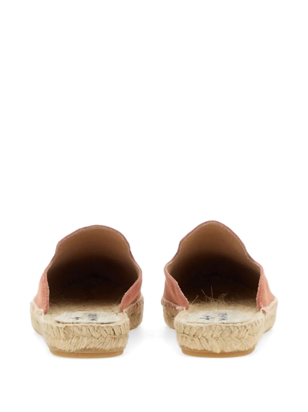 Manebi Hamptons slip-on sandalen Roze