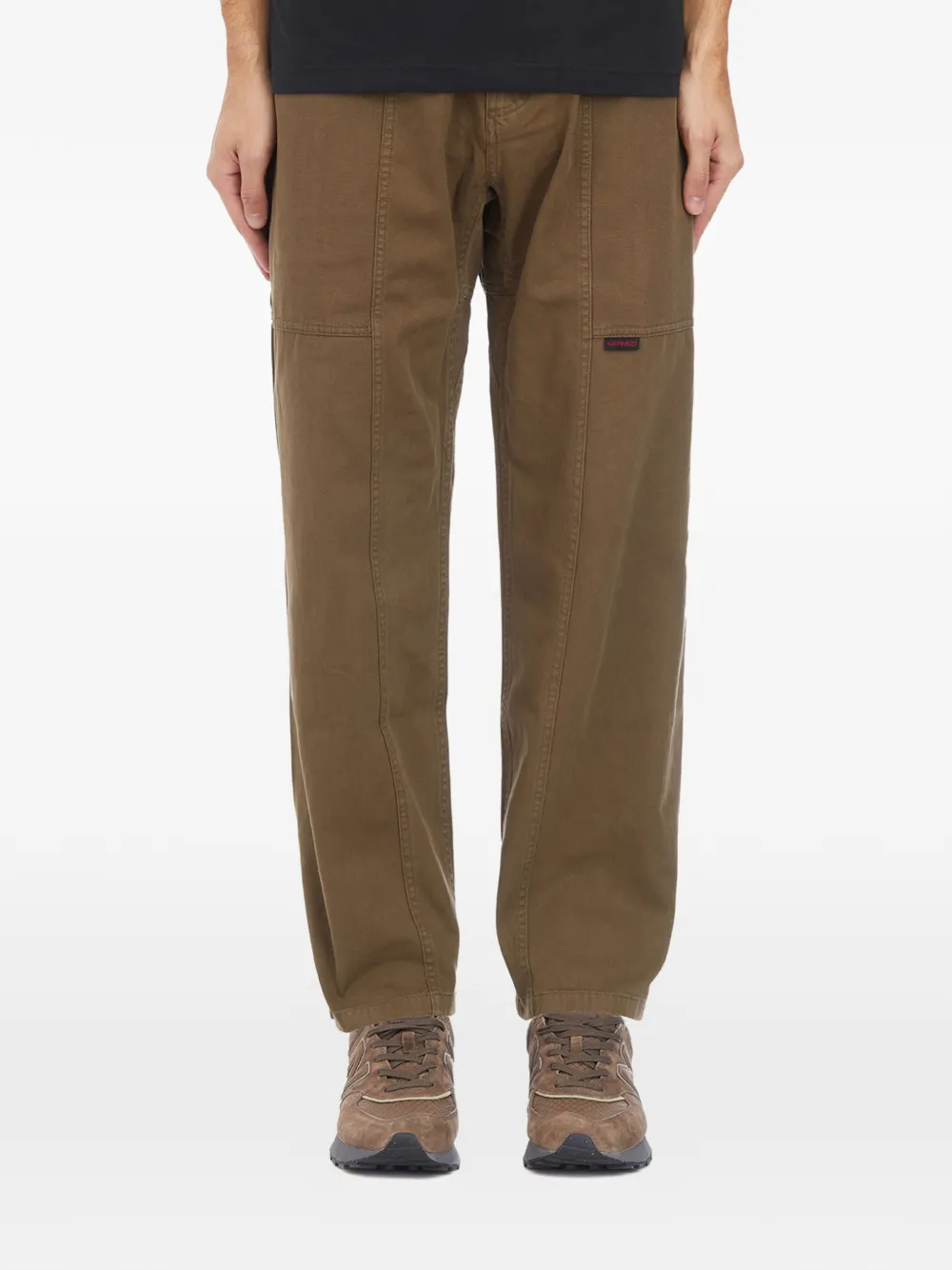 Gramicci panelled trousers - Marrone