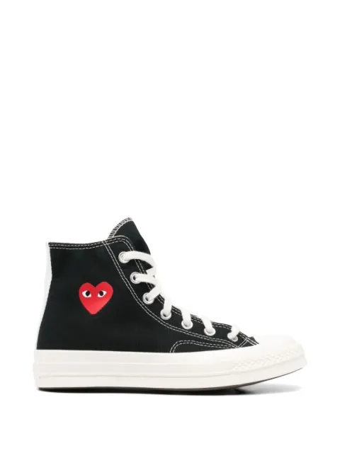 Comme Des Garçons Play x Converse Chuck 70 Hi heart sneakers