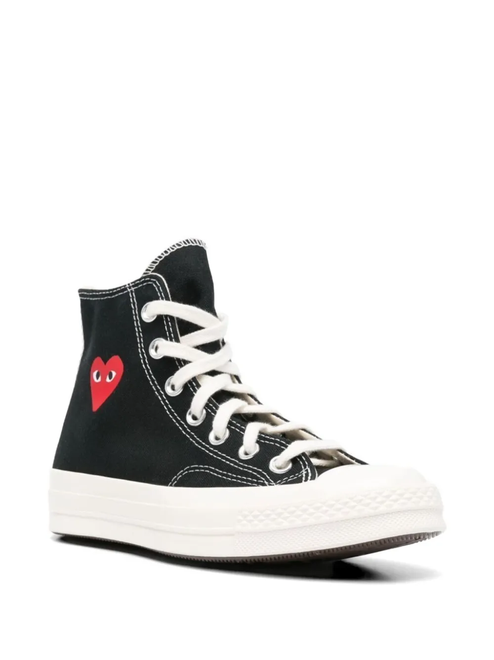 Comme Des Garçons Play x Converse Heart Chuck 70 Hi Heart sneakers Zwart