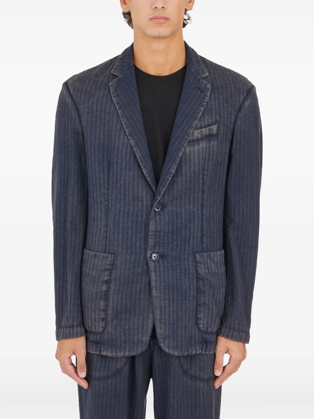 Barena Borgo striped blazer - Blu