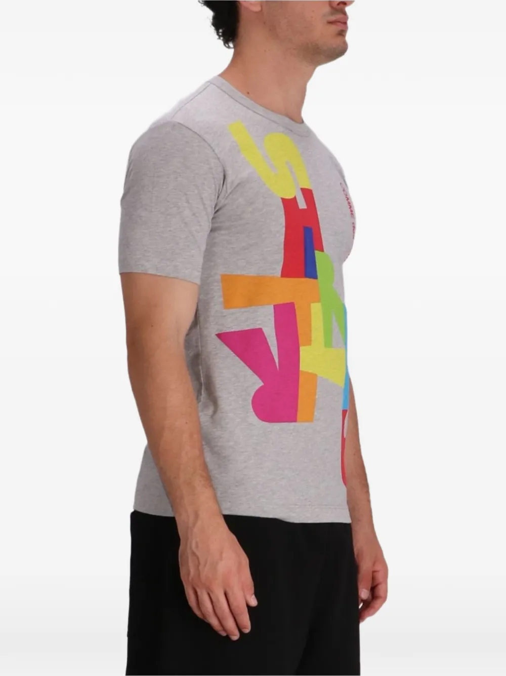 Comme Des Garçons Shirt T-shirt met grafische print Grijs