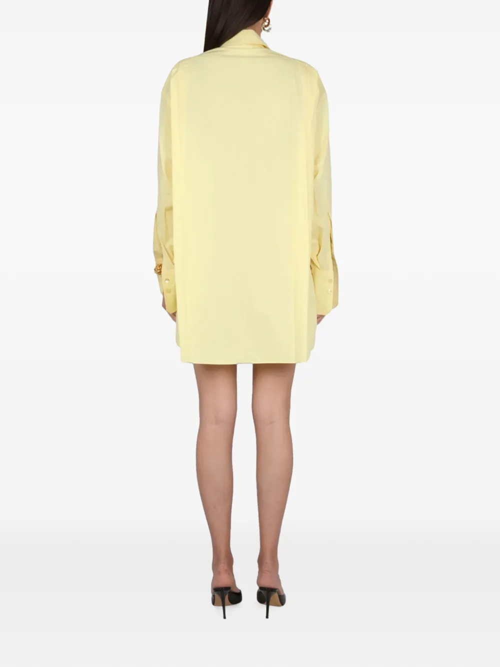 Patou Oversized blousejurk Geel