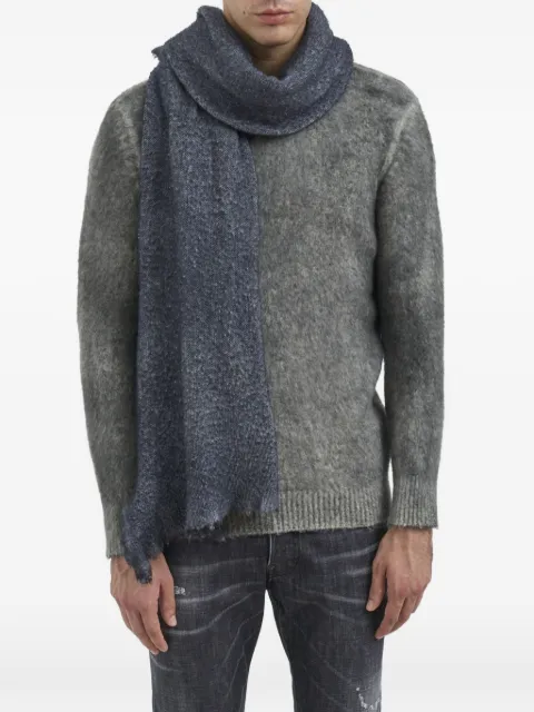 Avant Toi Casentino destroyed pilling scarf