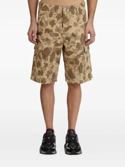 Carhartt WIP camouflage cargo shorts