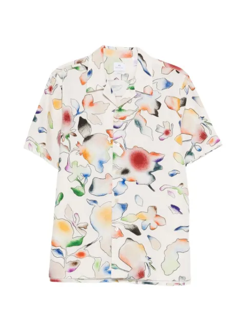 PS Paul Smith floral-print short-sleeve shirt