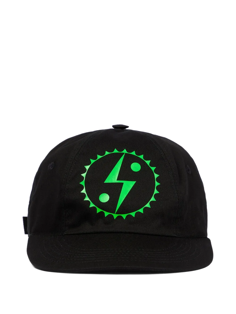 Stella McCartney cotton baseball cap - Nero