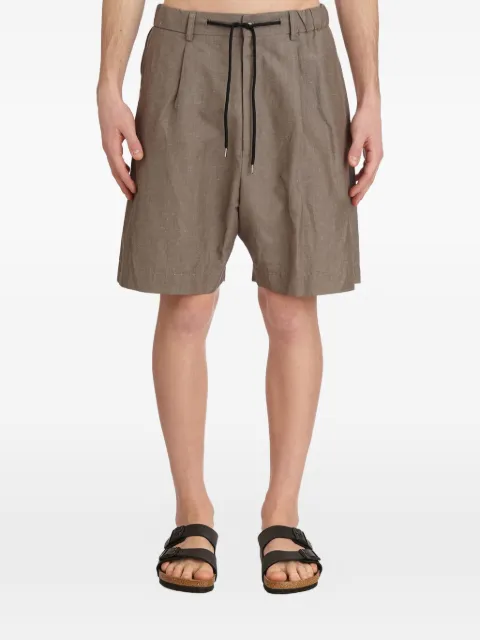 Paura drawstring bermuda