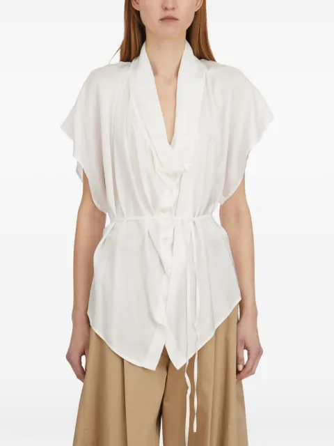 Collection Privée? shorts-sleeves blouse