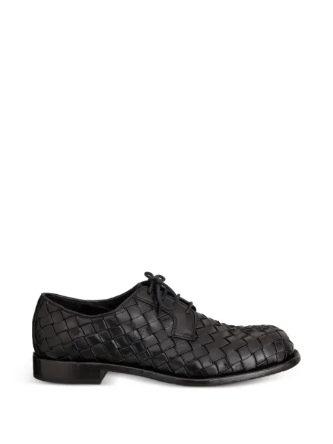 Officine Creative Rugged 007 leather derby shoes