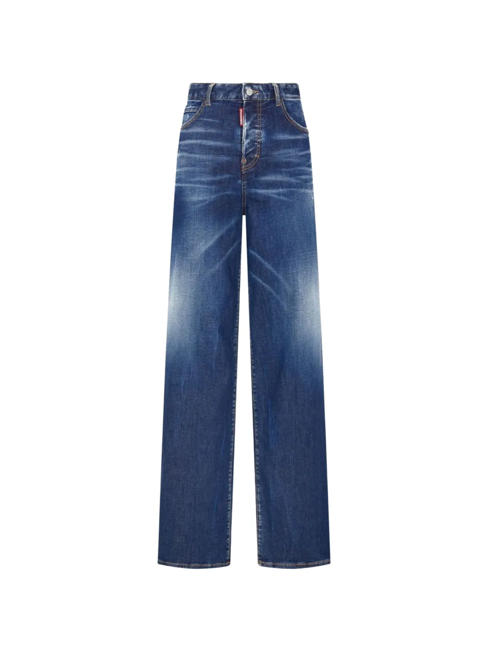 DSQUARED2 Traveller wide-leg jeans - Blu