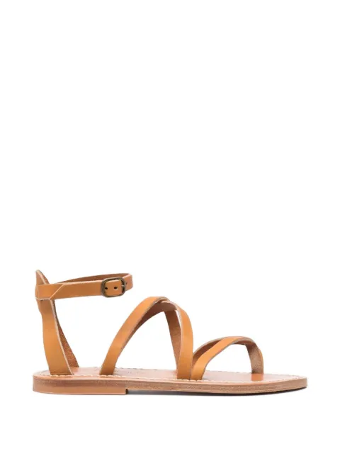 K. Jacques Epicure strap buckle flat sandals