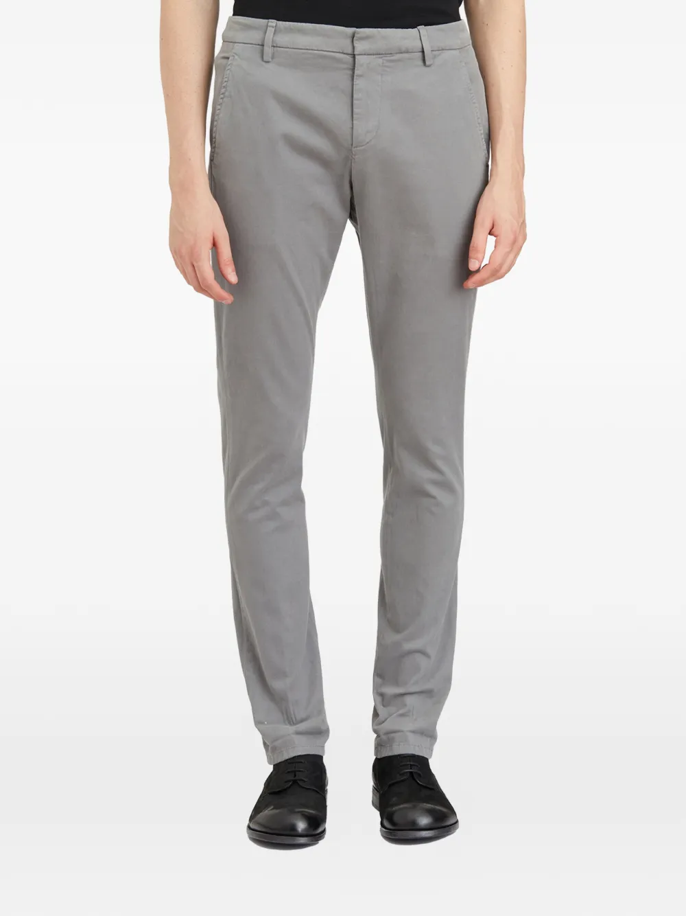 DONDUP Gaubert cotton trousers - Grigio