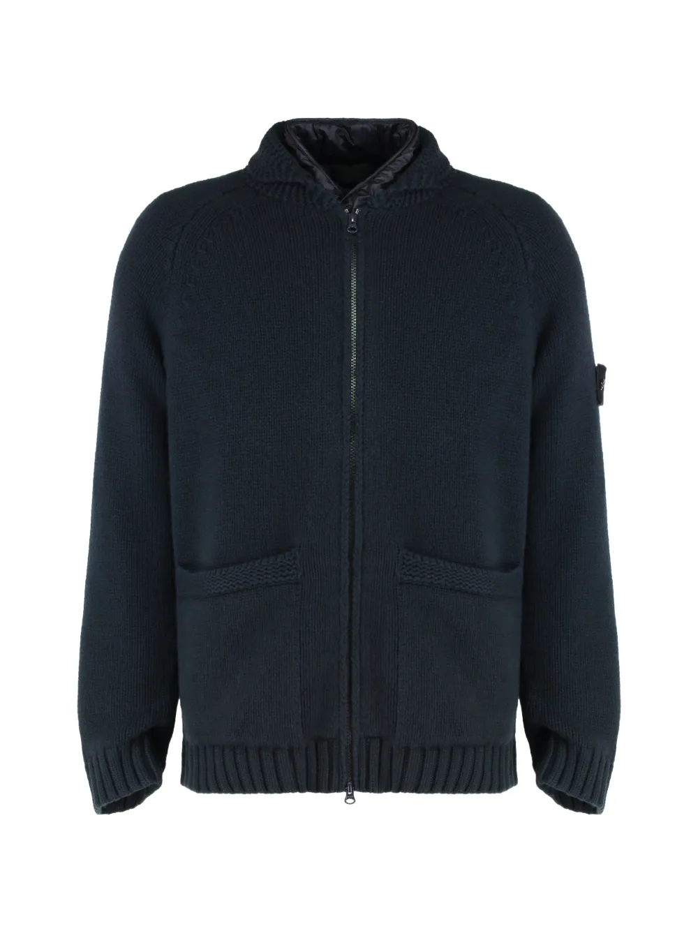 Stone Island zip pockets sweater - Blue