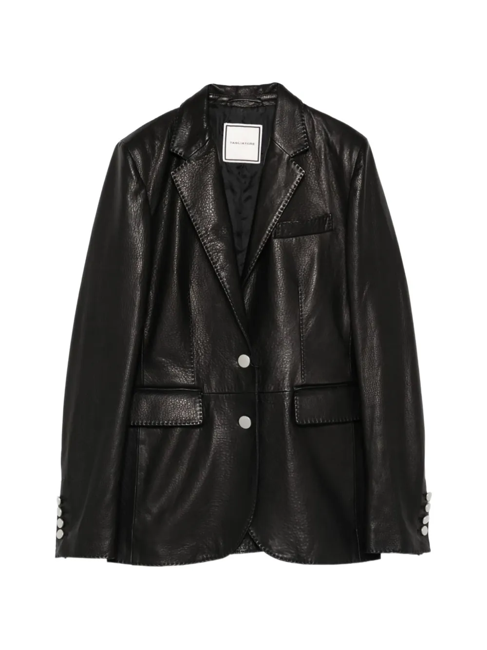 Tagliatore leather jacket - Nero