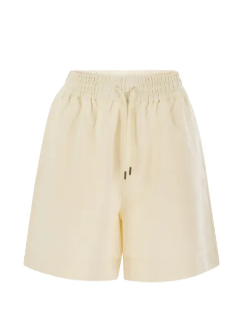 Moncler logo-patch shorts