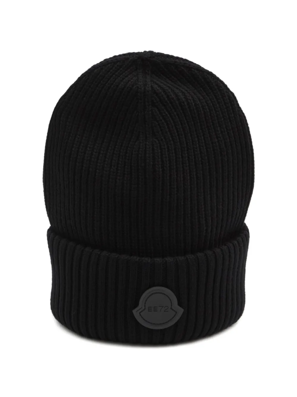 Moncler x EE72 wool beanie hat – Black