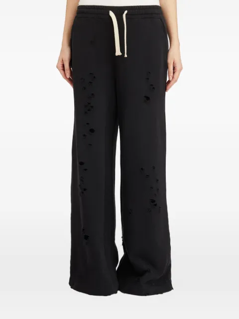 Nostra Santissima distressed-effect pants