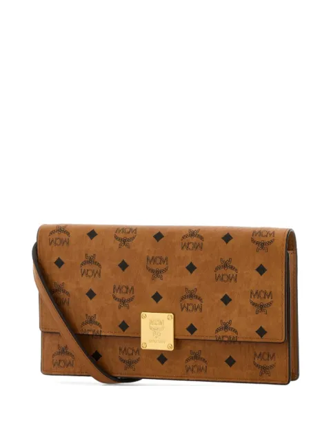 MCM large Aren printed clutch bag