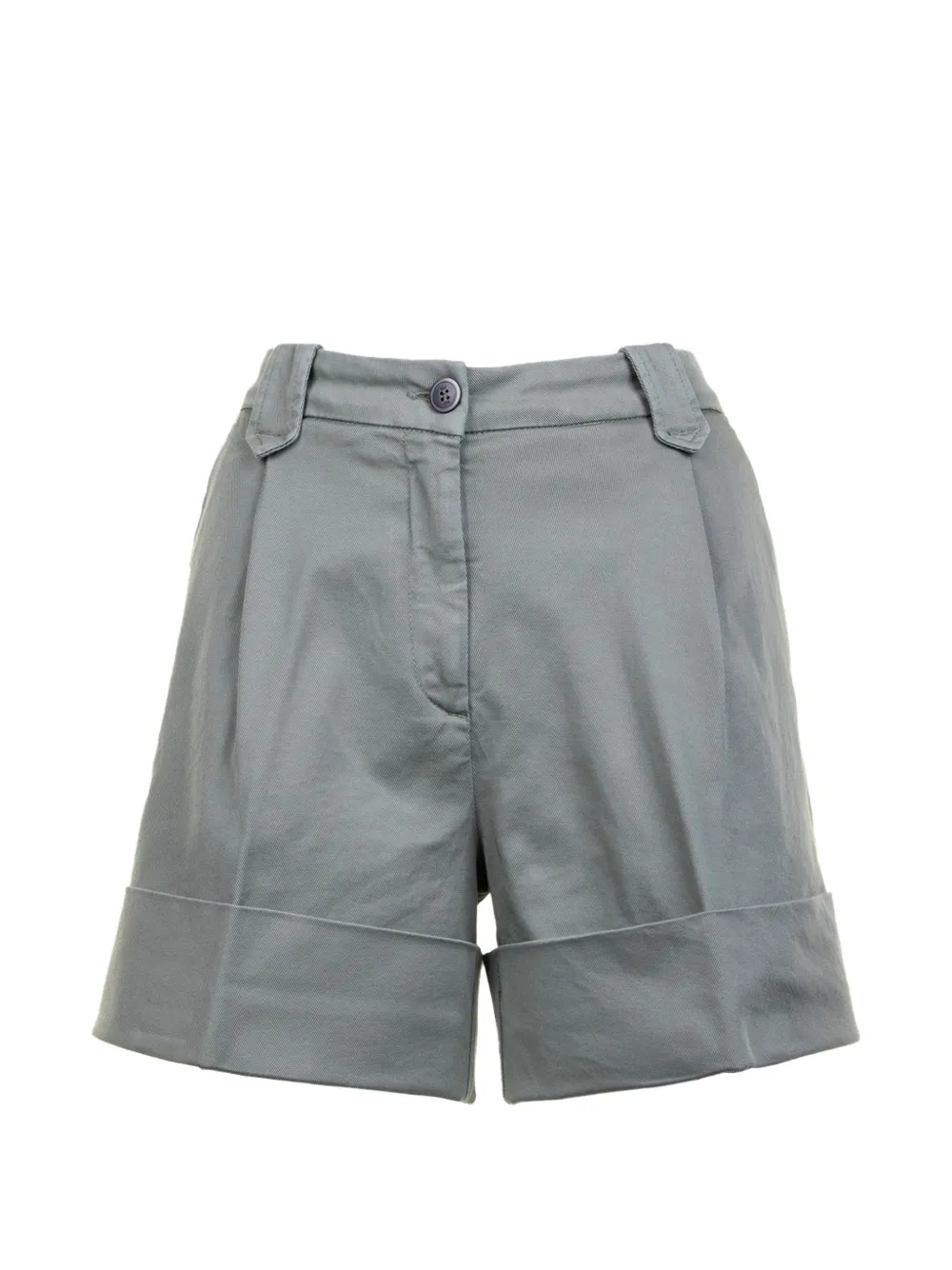Fay high-waist bermuda shorts - Grigio