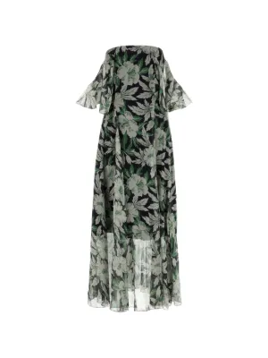 LOEWE floral-print Maxi Dress | Green | FARFETCH ID LOEWE floral-print Maxi Dress | Green | FARFETCH ID