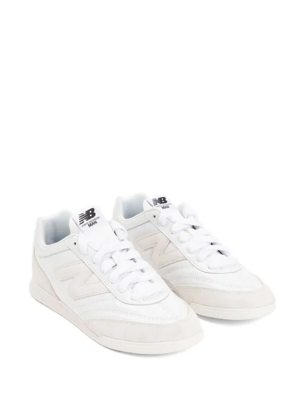 New Balance Junya Watanabe MAN スニーカー28cm Junya Watanabe MAN x New Balance Leather Logo Sneakers | White