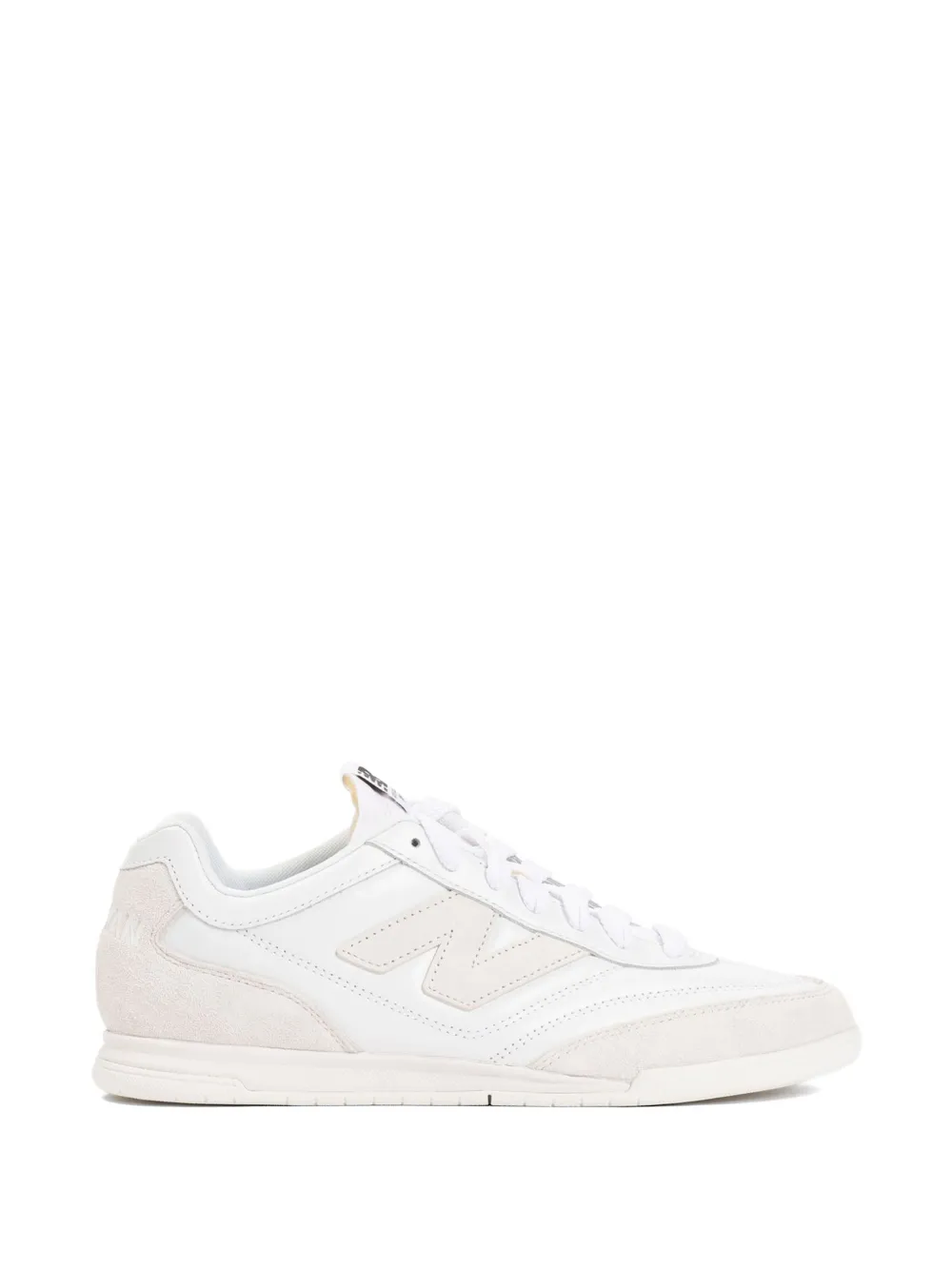 Junya Watanabe x New Balance leather logo sneakers - Bianco