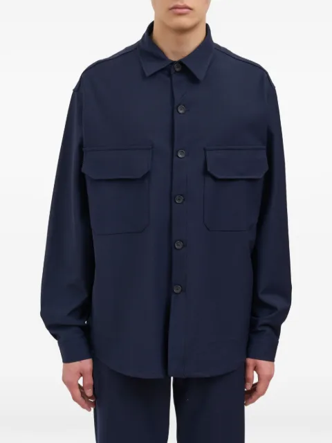 White Sand pocket overshirt