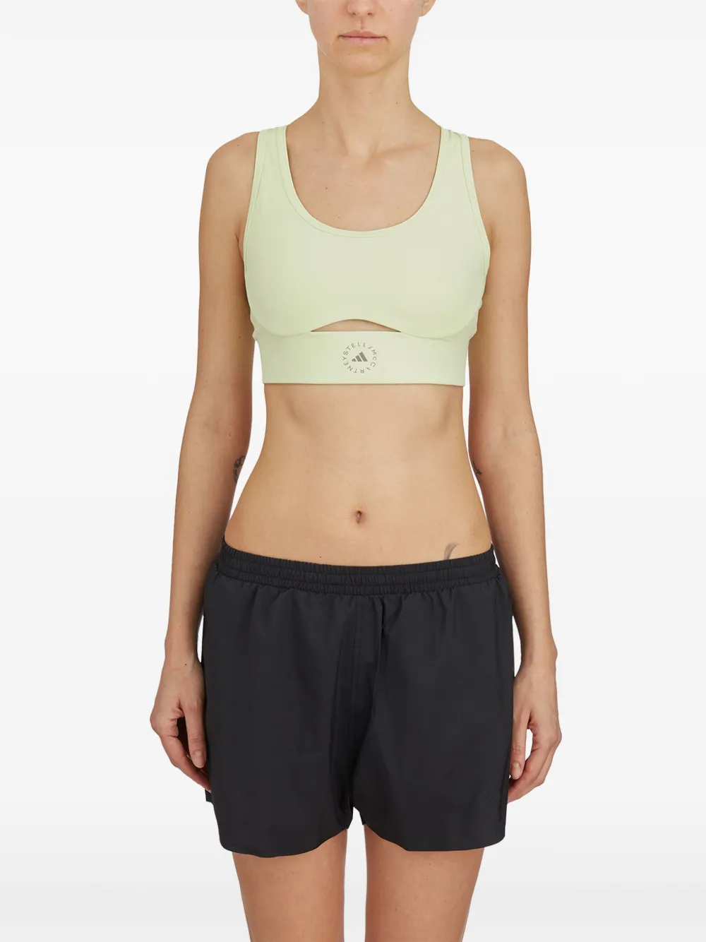adidas by Stella McCartney cut-out bra - Toni neutri