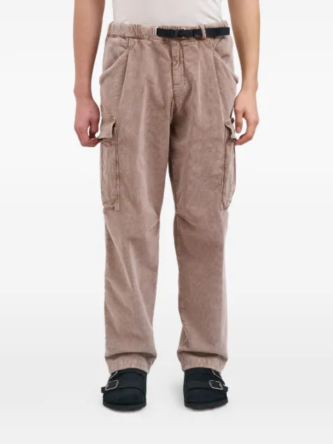 White Sand corduroy cargo trousers