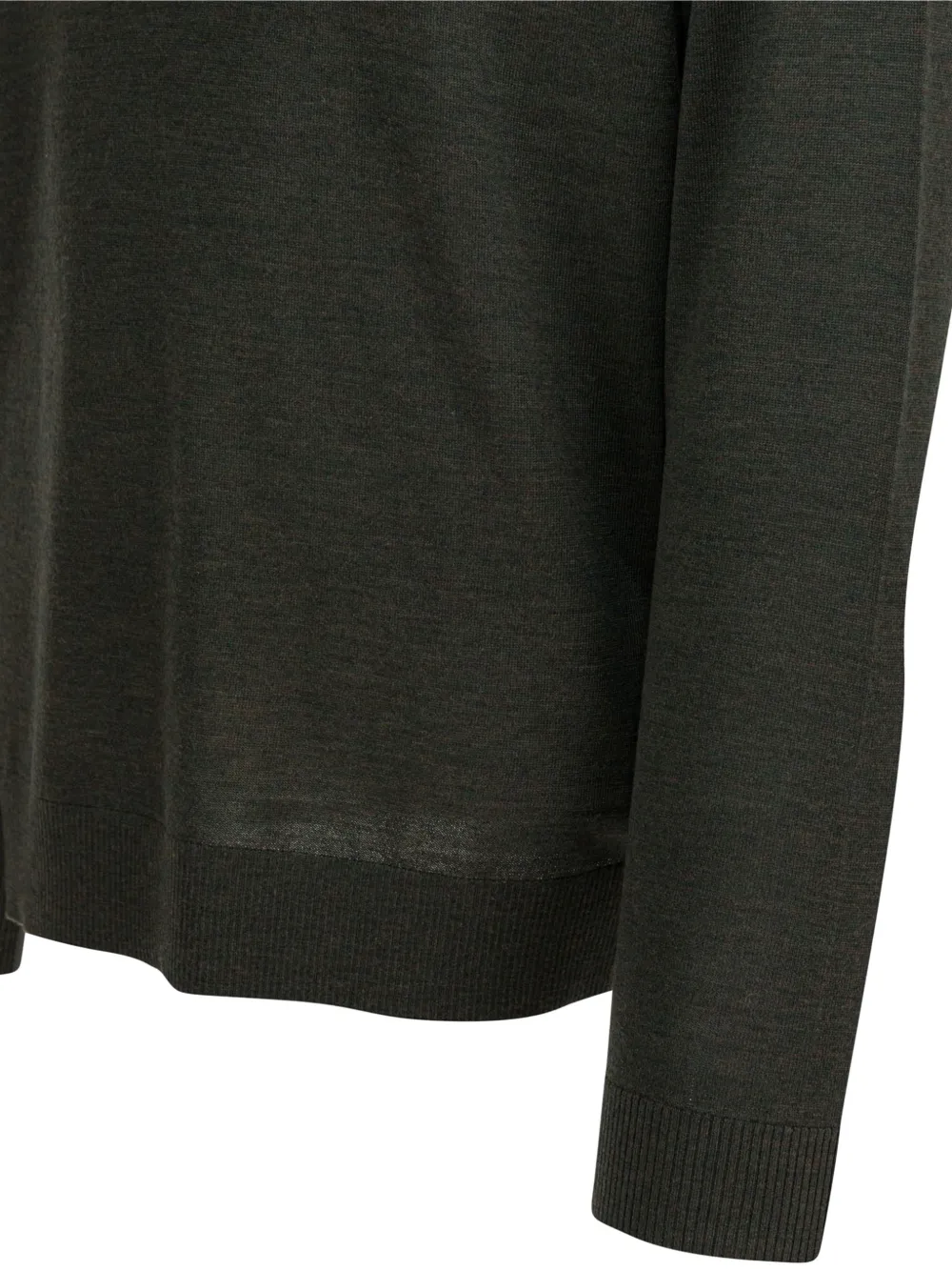 Vince Poloshirt met lange mouwen Groen