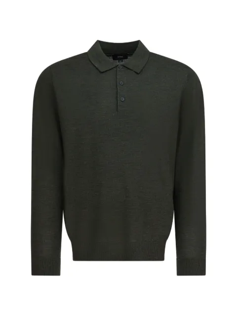 Vince long-sleeves polo shirt