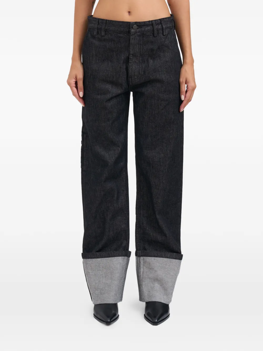 ENTIRE STUDIOS cuffed trousers - Blu