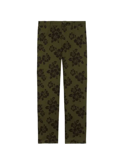 ASPESI hibiscus-print trousers