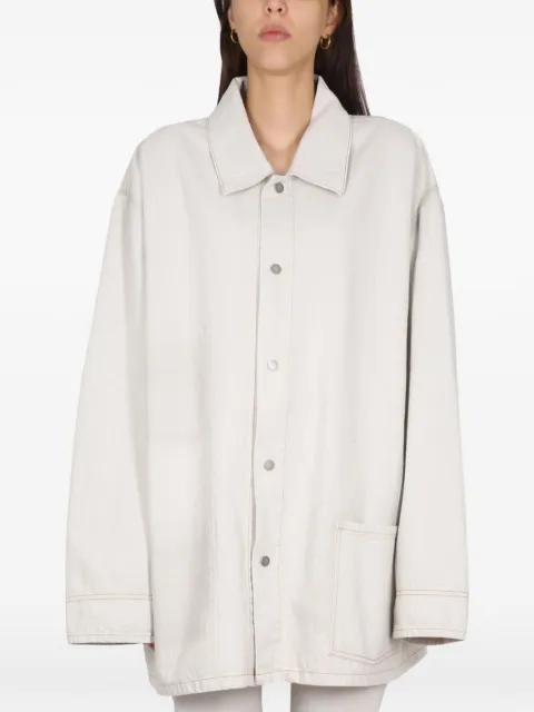 Maison Margiela button denim overshirt
