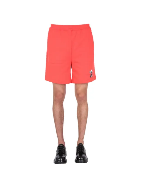 Helmut Lang logo-detail track shorts