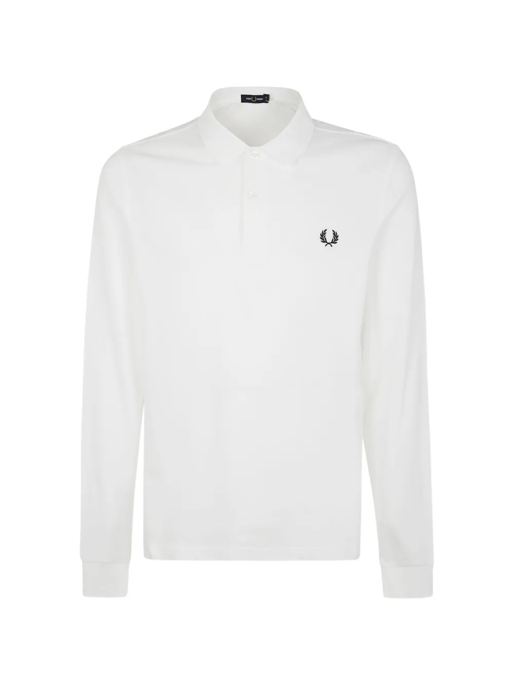 Fred Perry long-sleeve polo shirt - Bianco