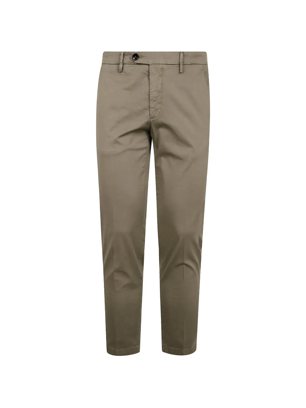 Michael Coal Capri American Pocket Trousers In Brown
