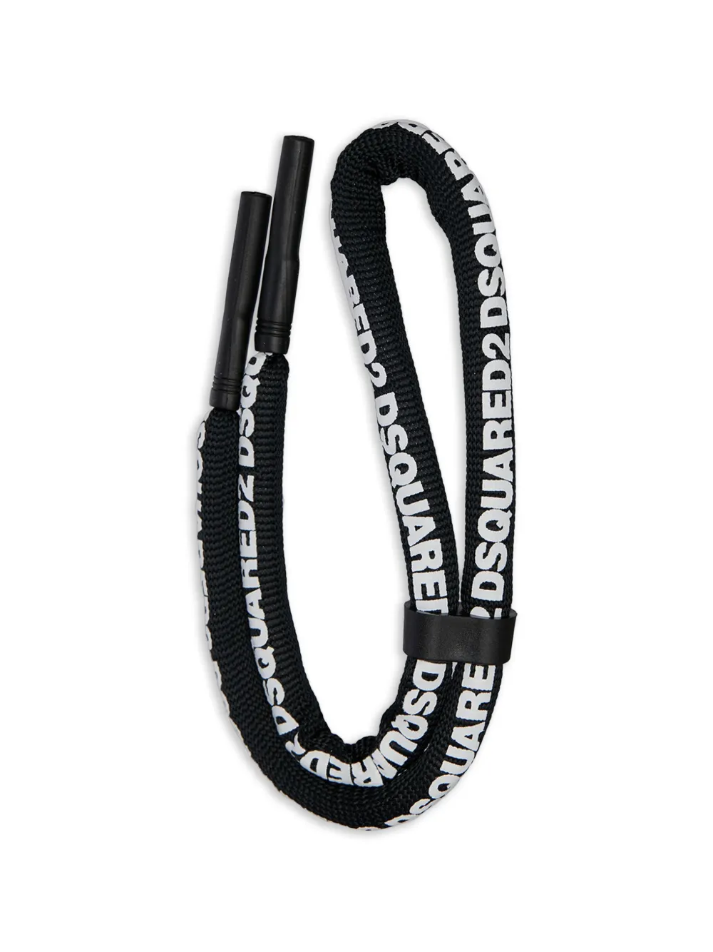 DSQUARED2 logo-print cord - Schwarz
