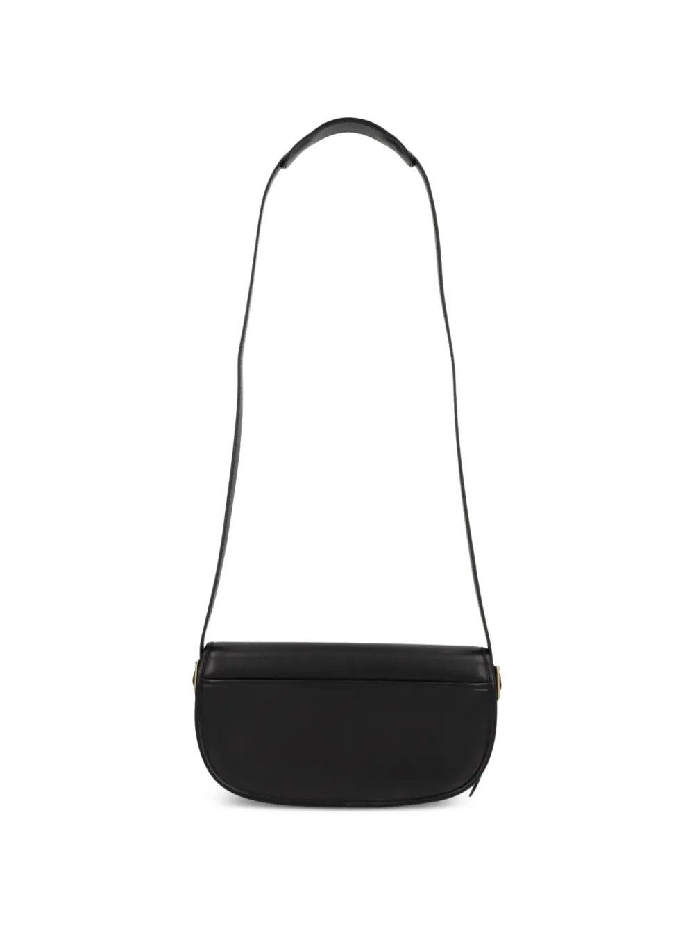 Bally Leren crossbodytas Zwart