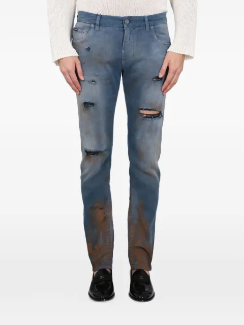 Dolce & Gabbana jeans rasgados