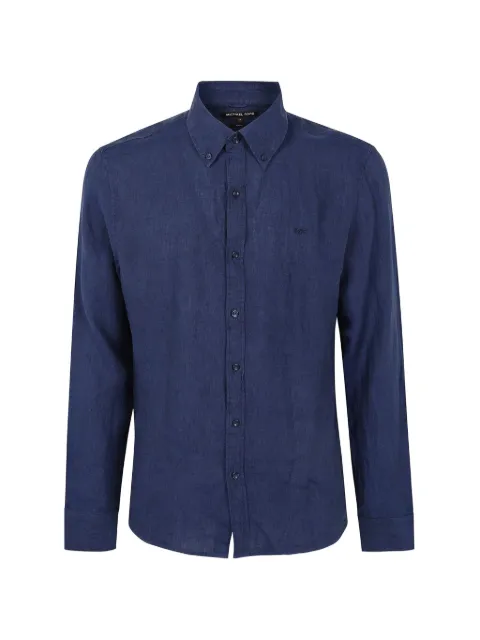 Michael Kors logo-embroidered shirt