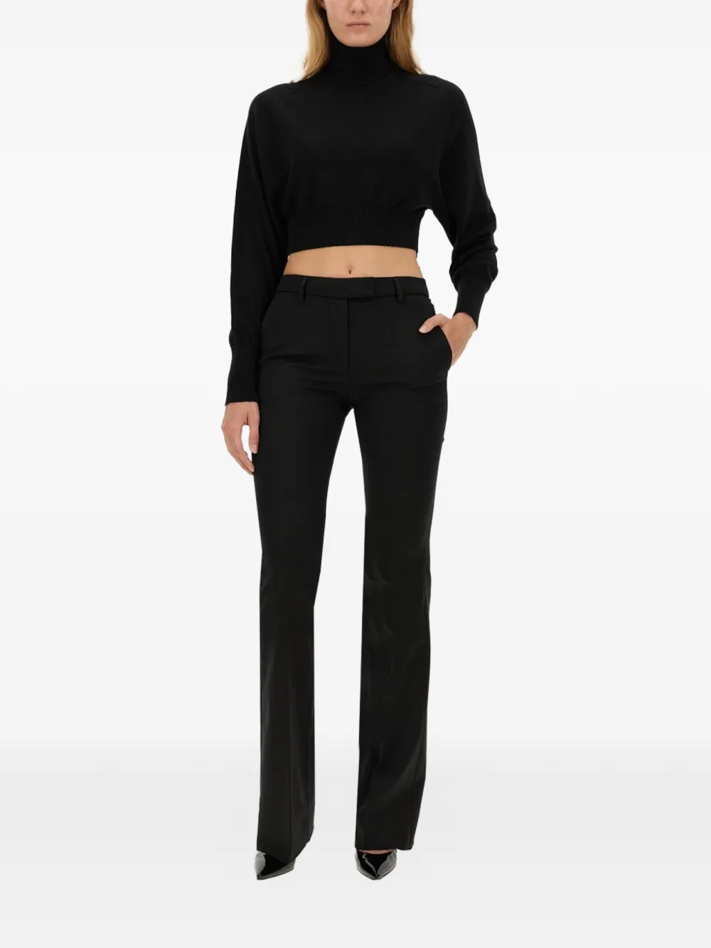 THELATEST Broek Zwart