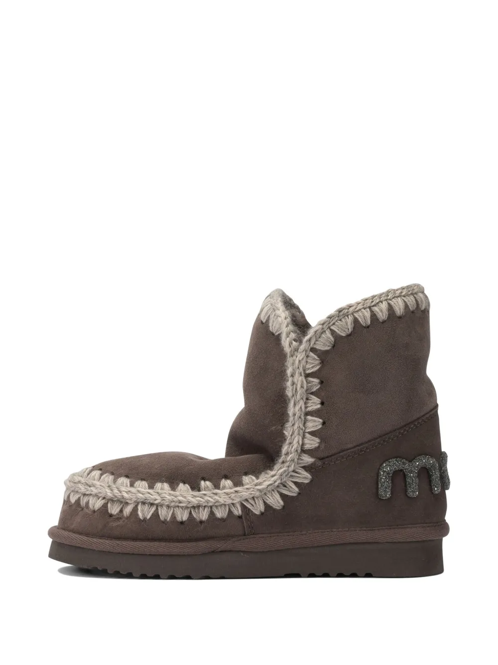 Mou bottines Eskimó 18 en daim - Marron